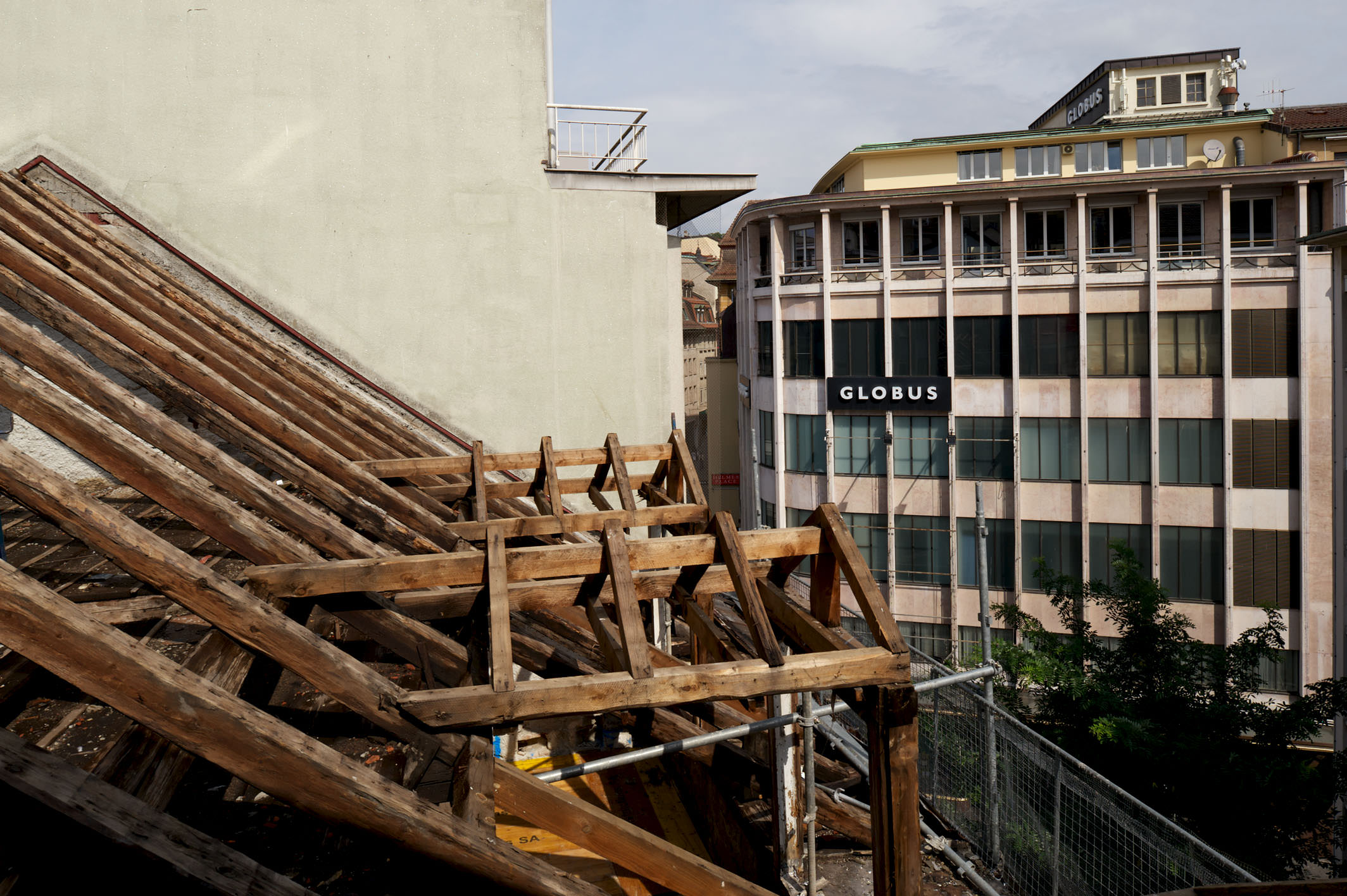 E10303  |  MplusV  |  Chantier Rue St. Francois, Lausanne